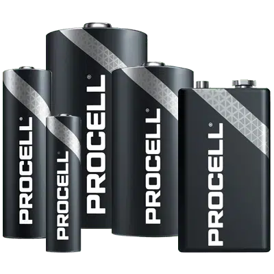 duracell aa aluseline procell