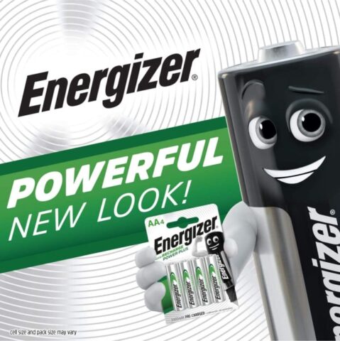 Energizer Rechargeable batteries.