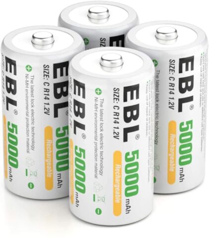 EBL C Rechargeable Batteries