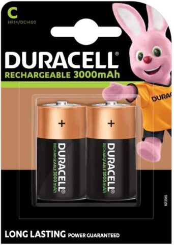 Duracell Rechargeable C Batteries