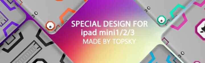 TOPSKY for iPad Mini 2 360 Cover