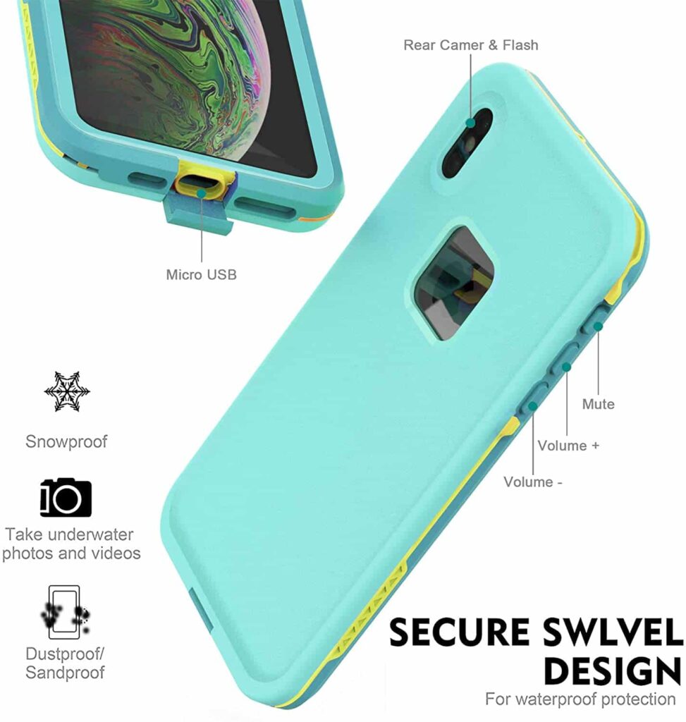 iPhone XS Max Waterproof Case-Protect your iPhone from water damages now!