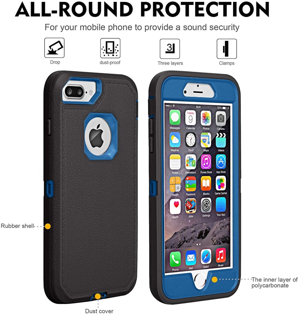 iPhone 8 plus defender case/cover