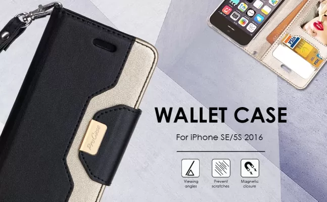 Procase iPhone 5 wallet case/cover