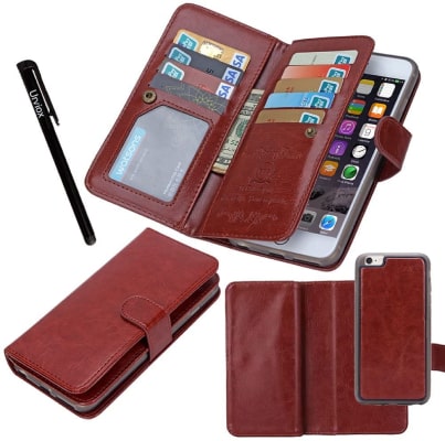 Urvoix iPhone 6 Plus Wallet Case/Cover