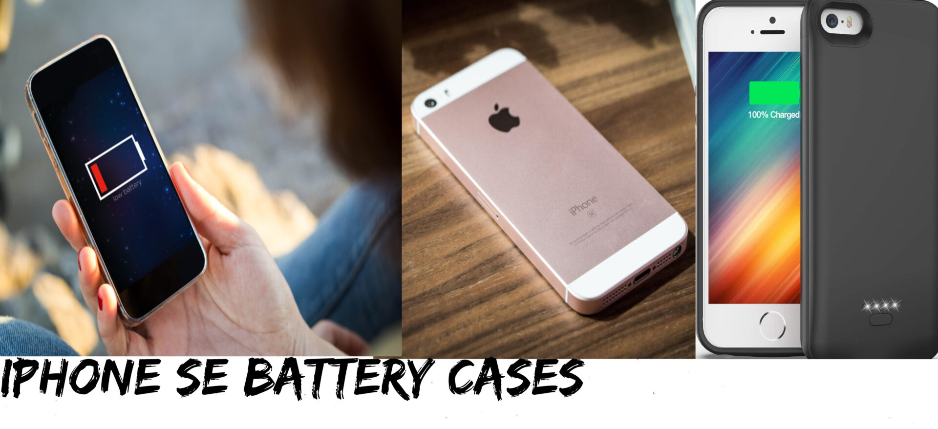 iPhone SE Battery CaseGreat Battery Life+Protection!