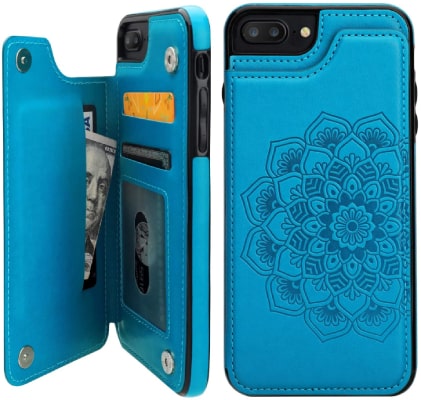 Vabrus iPhone 8 Plus Wallet Case/Cover