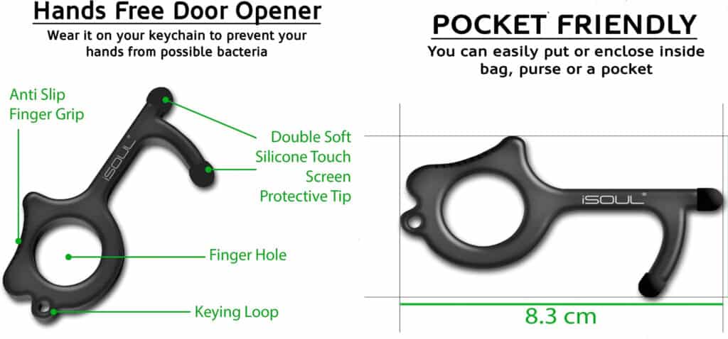 Contactless door opener design