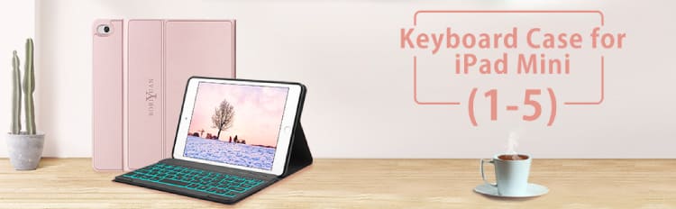 Boriyuan iPad Mini 5 Keyboard cover