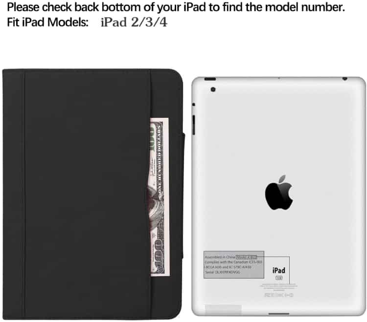 MOFRED for iPad 2 Wallet Case