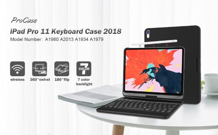 ProCase iPad Pro 11 2018 Keyboard Case 