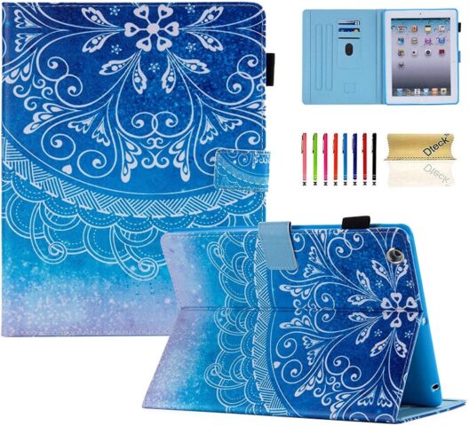 Dteck for iPad 4th generation Wallet Case