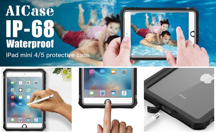 AICase iPad MIni 4 waterproof case 