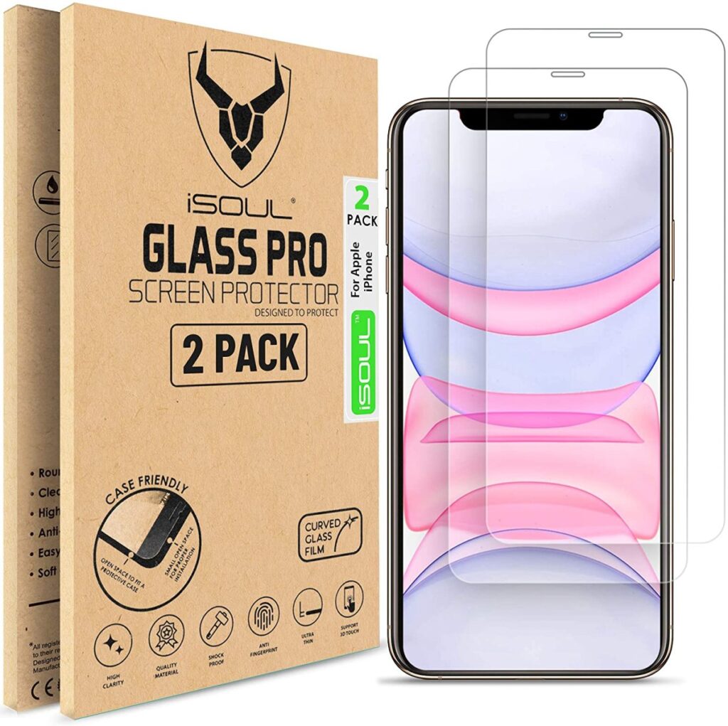 iphone xr screen protector 2 pack