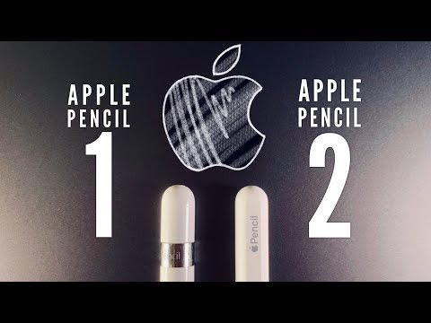 difference between apple pencil 1 and apple pencil 2