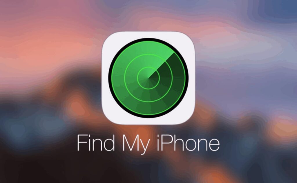 find my iPhone 