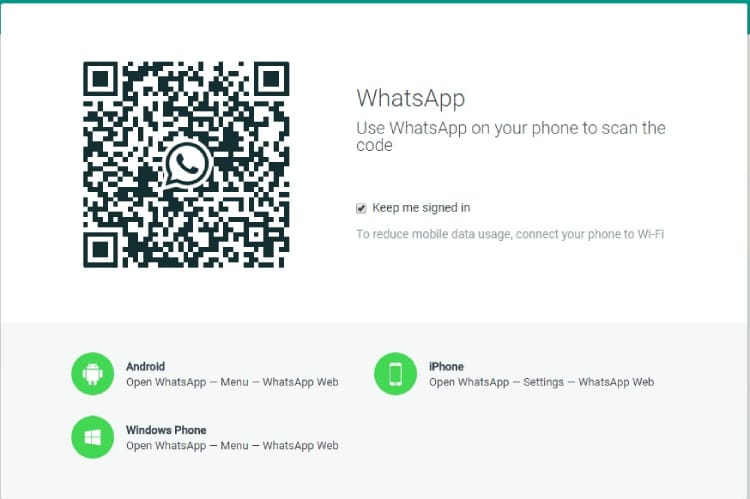 WHATSAPP ON WEB AND DESKTOP