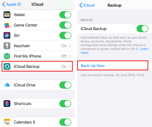 настроить учетную запись iCloud на iPhone и iPad
