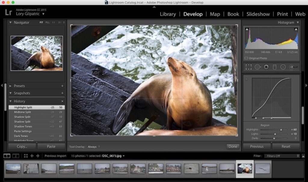 Lightroom- Best Photo Editing Apps for your Mac