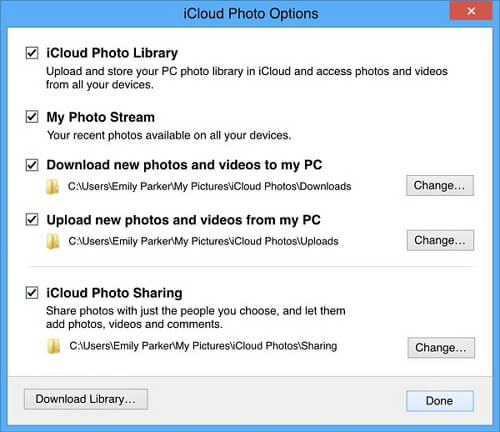 исправить фото iCloud, не синхронизирующиеся с ПК / Mac