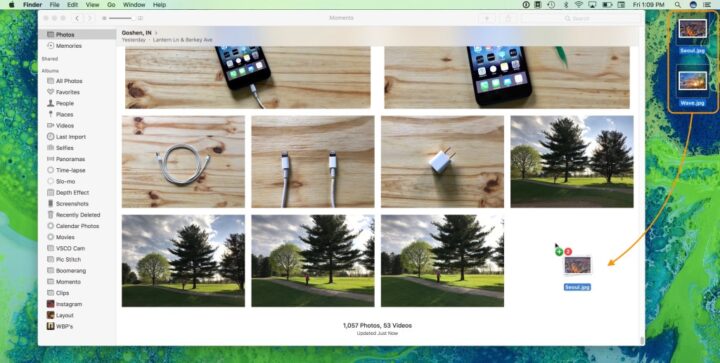 upload photos to iCloud Photo Library from MAC