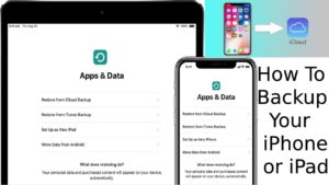How To Backup iPhone or iPad