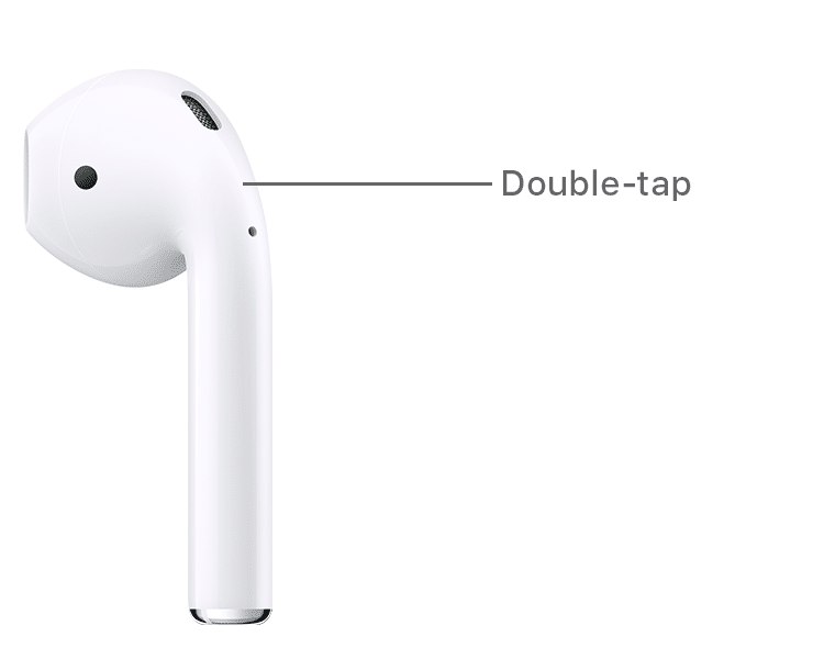 Where to double tap