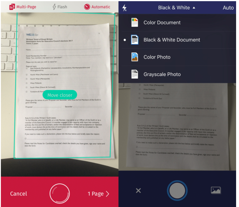 How to use the document scanner in the Notes app on iPhone and iPad