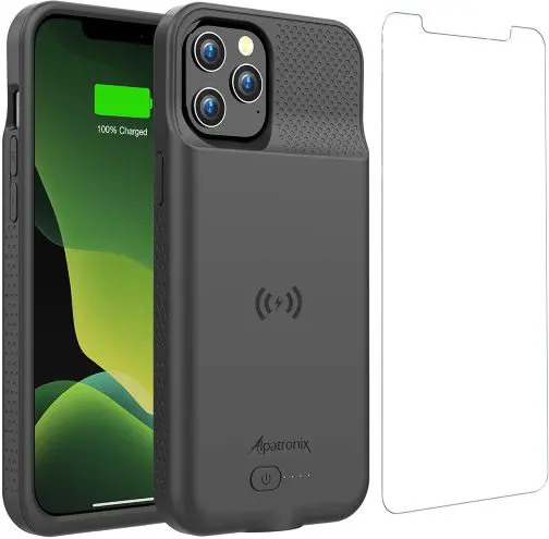 6000mAh Battery Cover with Wireless Charging