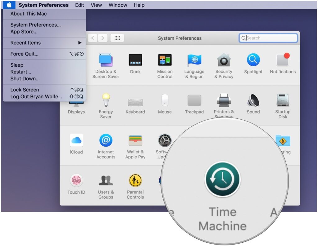 Time Machine is backing up properly on your Mac