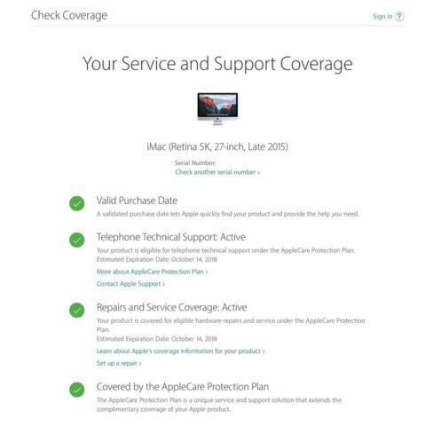How to check the AppleCare warranty status on your Apple Products?