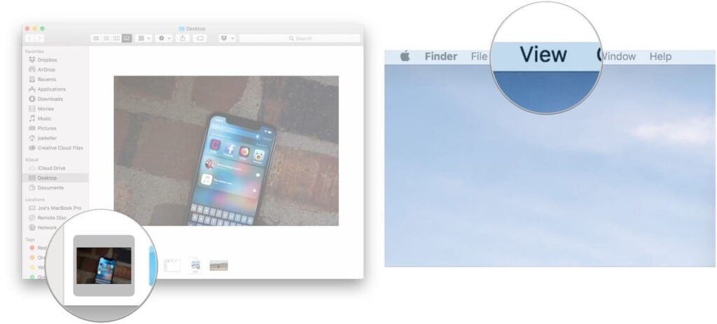 View file metadata in Finder