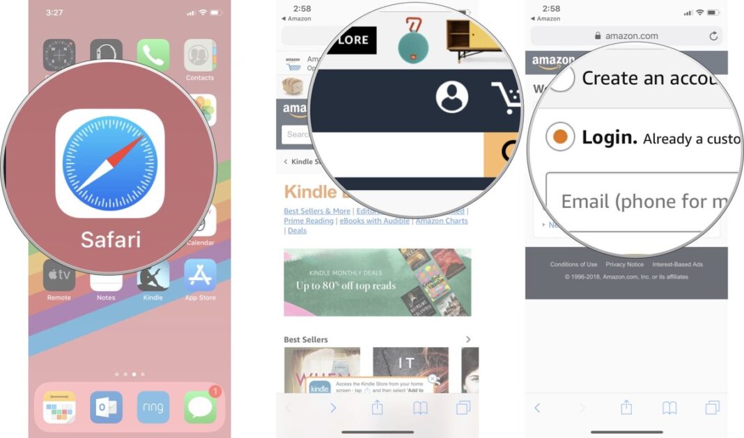 Purchase books Kindle and download books for iPhone, iPadQuick Guide!