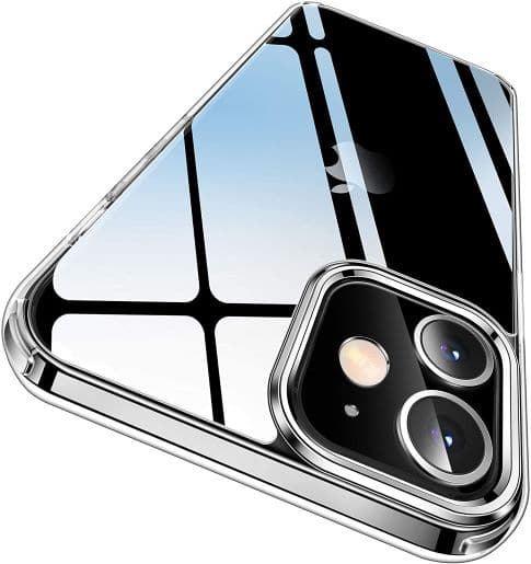 CASEKOO Crystal Clear for iPhone 12 Case