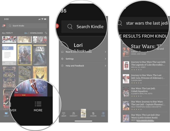 Purchase books Kindle and download books for iPhone, iPadQuick Guide!