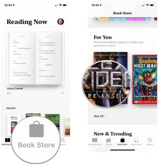 use the Want to Read Collection in Apple Books