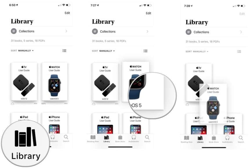 How to manage your library in Apple Books on iPhone and iPad?