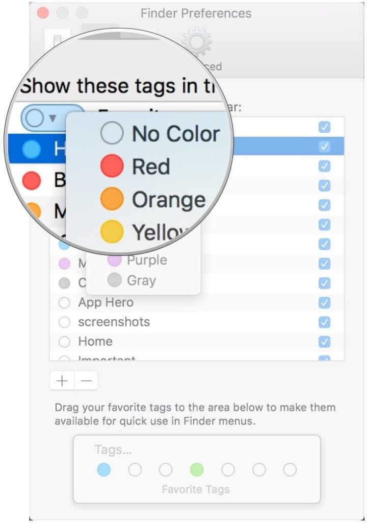 Create custom Tags