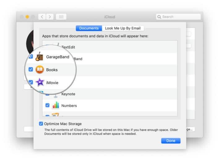 Enable Books on your Mac to use iCloud and iCloud Drive