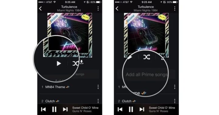 add all Prime songs