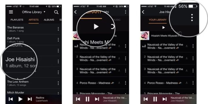 listen amazon prime music on iPhone