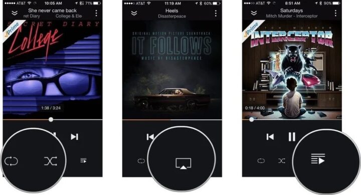 listen amazon prime music on iPhone