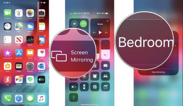 Iphone Ipad Or Mac To Your Apple Tv, Screen Mirroring Iphone To Macbook Air 2020