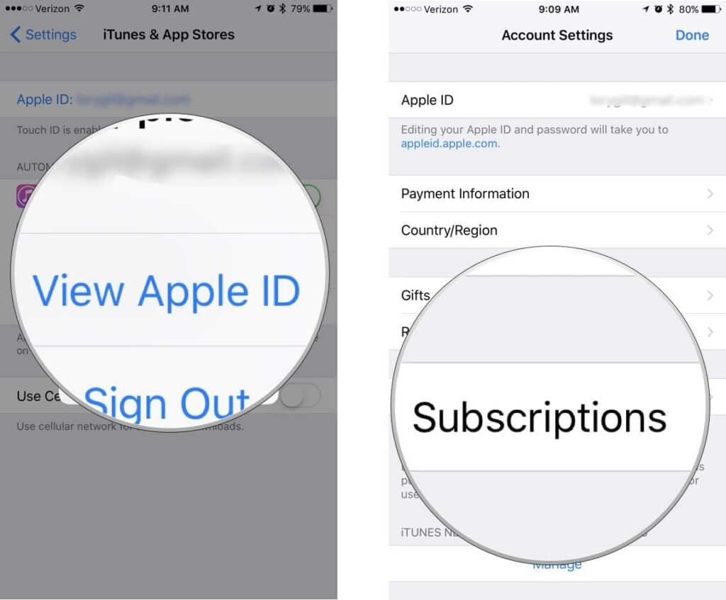 cancel an App Store or News+ subscription on an iPhone or iPad