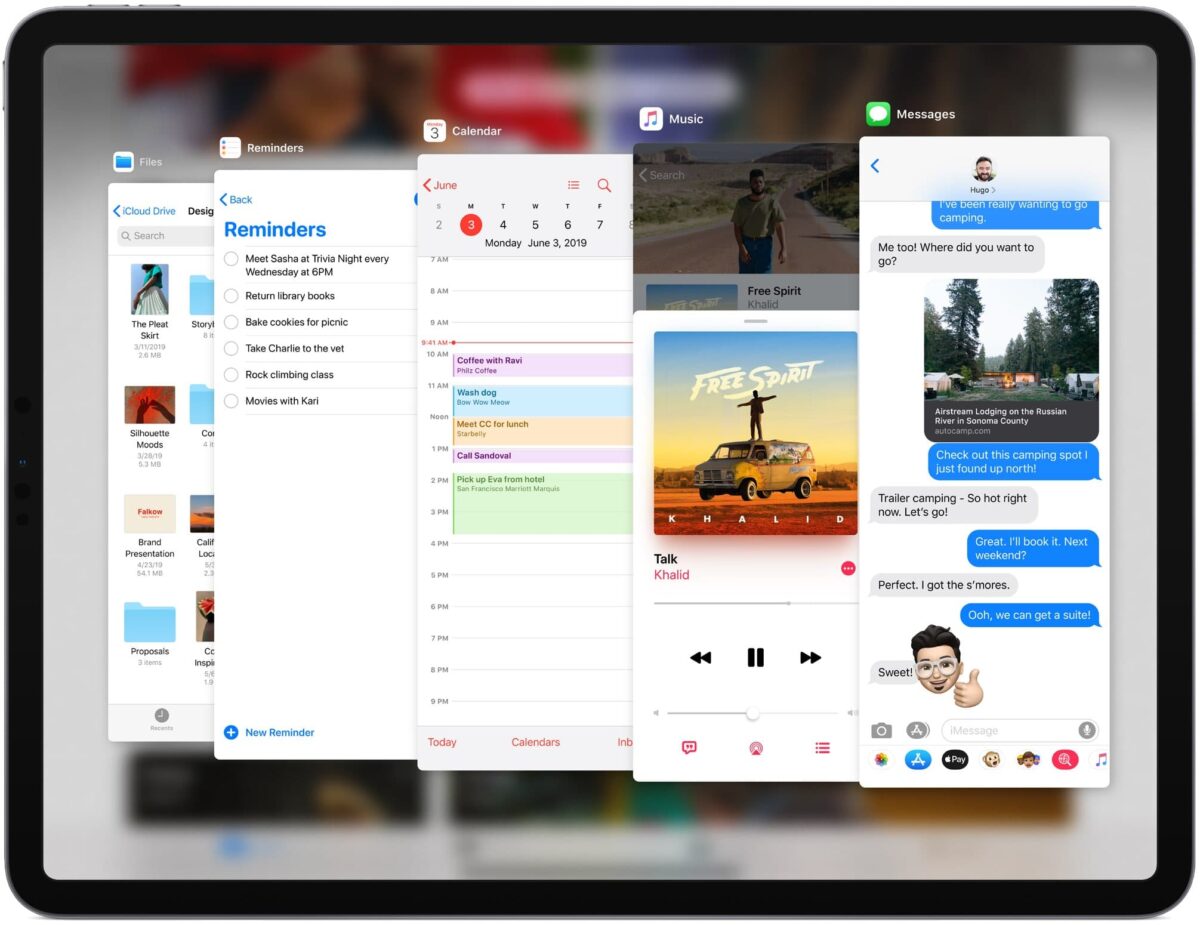 How to use Slide Over and Split View on iPad?