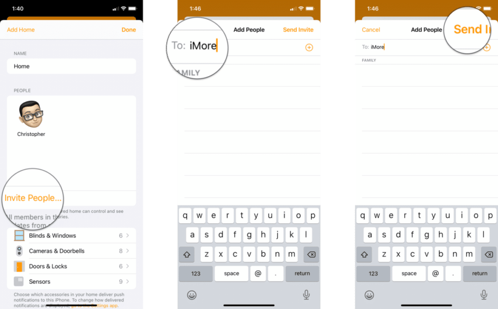 Invite people to your HomeKit home on iOS and iPadOS 14