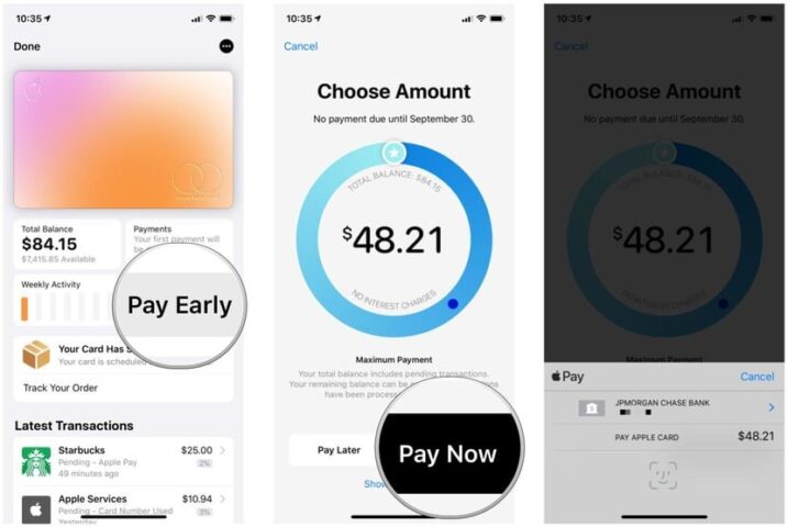 How to manage a payment on your Apple Card right now