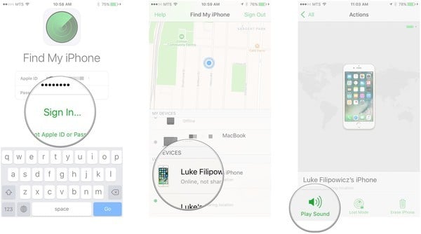 How to use Family Sharing with Find my iPhone