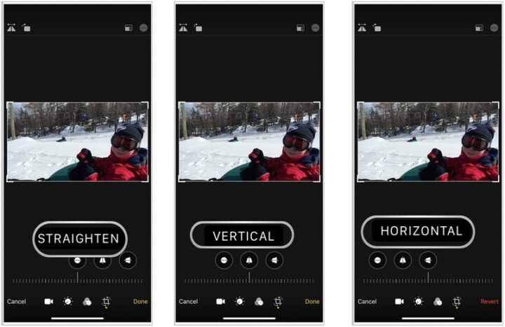 Resize your video- Edit videos on the iPhone and iPad