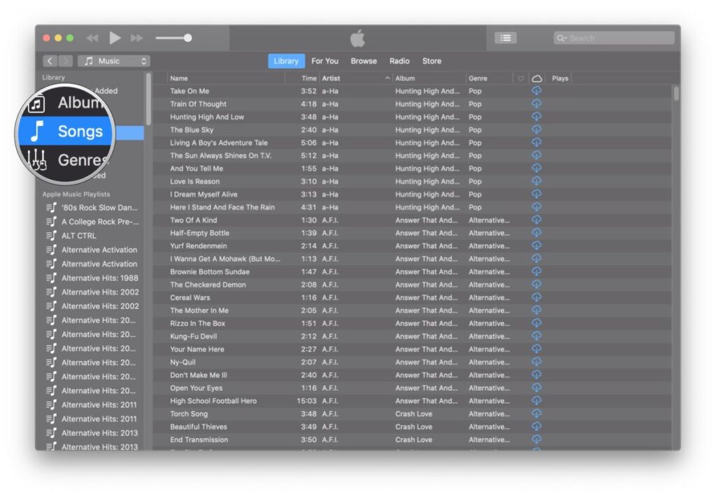 Manually rescan your iCloud Music Library- Seeing Apple Music instead of Matched